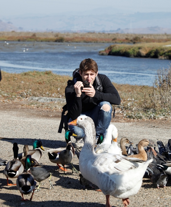 Taylor and birds